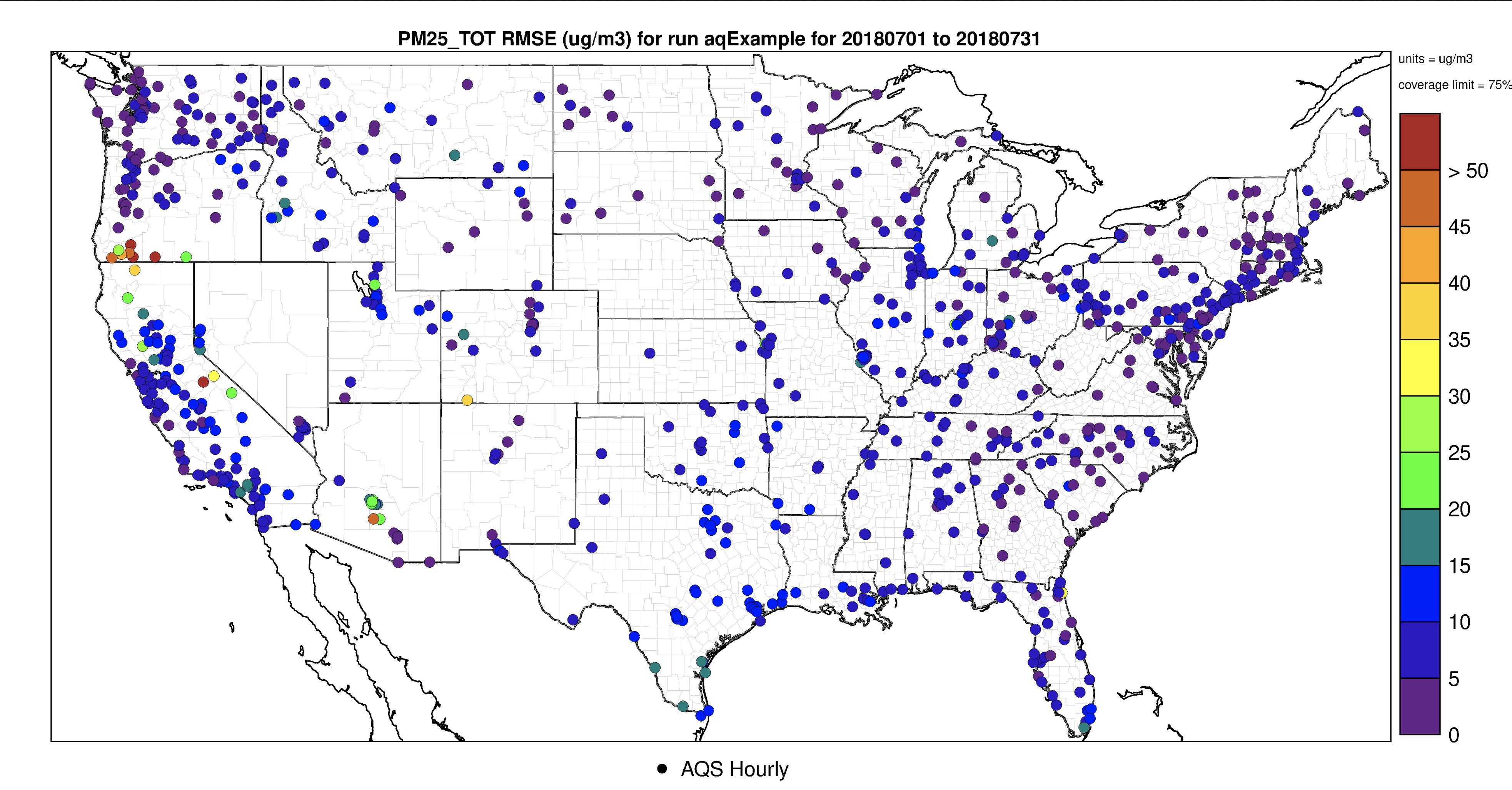 AMET RMSE Spatial Plot