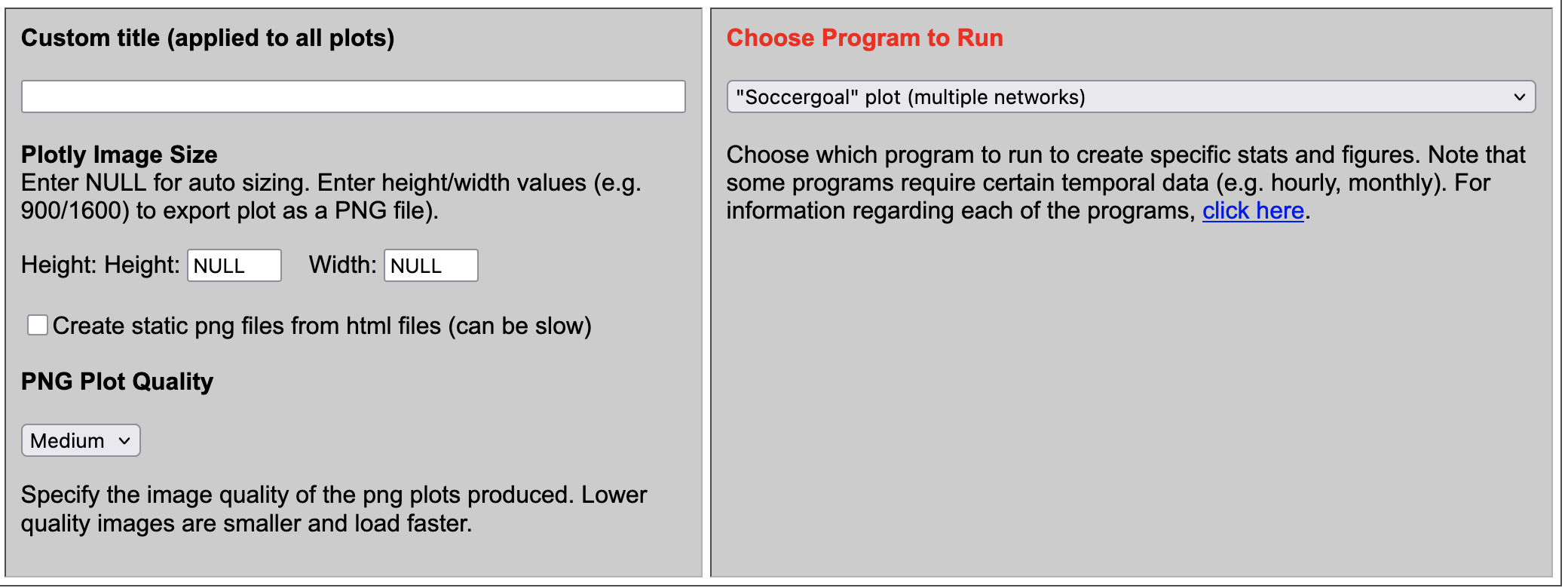 Choose Program to Run