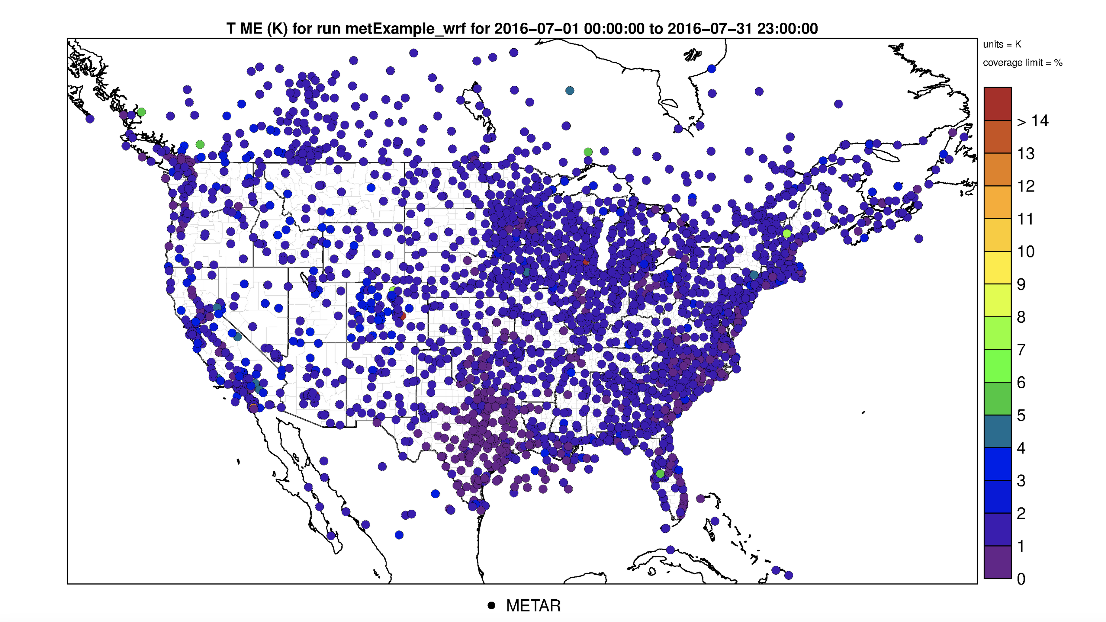 AMET Mean Error Spatial Plot